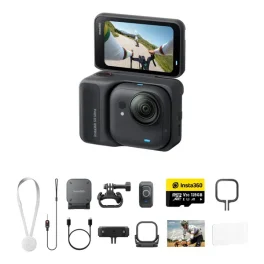 קיט מצלמת אקסטרים Insta360 Go Ultra Premium Cycling Bundle