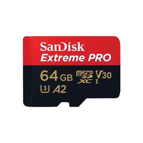 SanDisk 64GB Extreme Pro UHS-I microSD כרטיס זיכרון