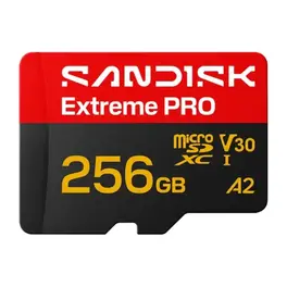 SanDisk 256GB Extreme Pro UHS-I microSD כרטיס זיכרון