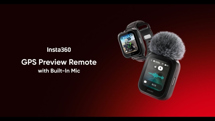 שלט עם מיקרופון GPS Preview Remote + Built-In Mic