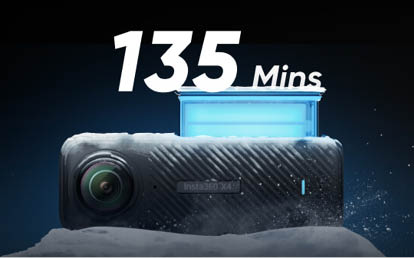 מצלמת אקסטרים אינסטה360 X4