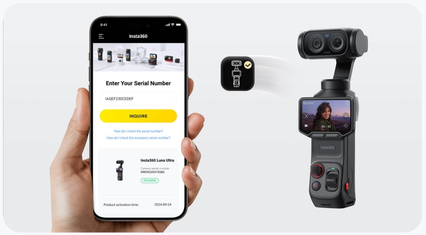 ביטוח למצלמת גימבל Insta360 FlexiCare Luna Ultra
