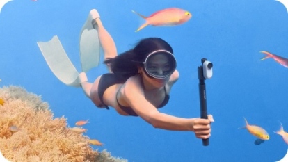 מצלמת אקסטרים אינסטה360 GO 3