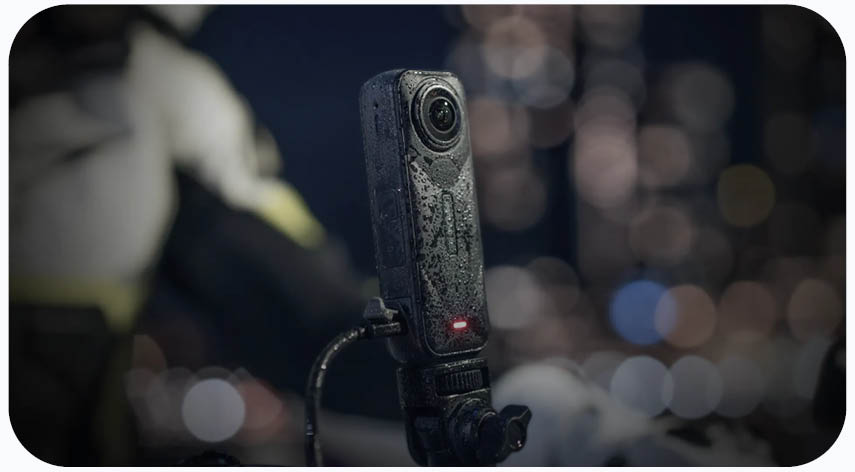 כיסוי USB עמיד לגשם Insta360 X5 All-Weather Charging Cover