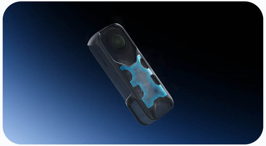 כיסוי תרמי למצלמה Insta360 X5 Thermo Grip Cover