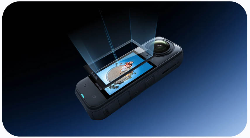 מגן מסך מקרר למצלמה Insta360 X5 Cooling Screen Protector