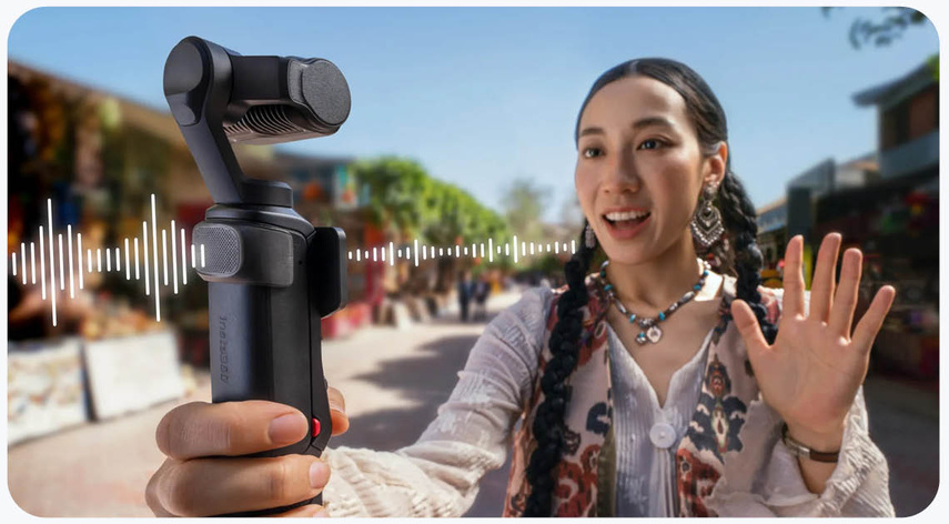 מגן רוח למצלמת גימבל Insta360 Luna Wind Guard