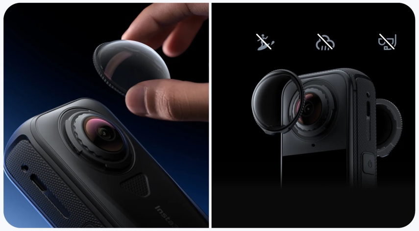 מגני עדשות פרימיום Insta360 X4 Air Premium Lens Guards