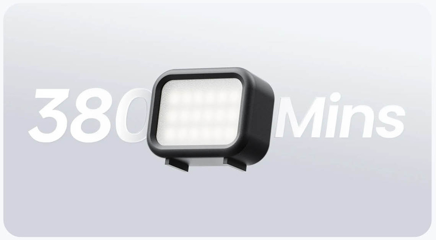 מיני תאורת לד למצלמה Insta360 Luna Ultra Mini Fill Light