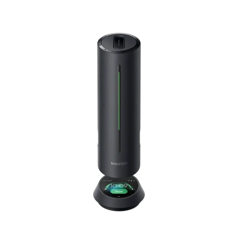 מערכת רמקולים מקצועית עם הקלטת Insta360 Wave AI