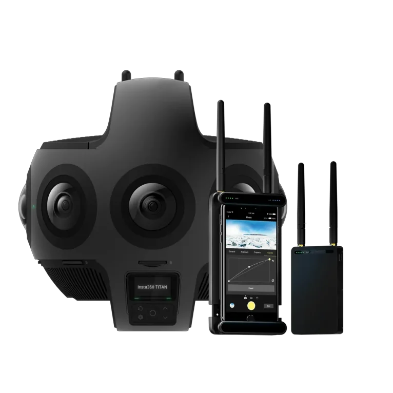 מצלמת 360 VR סינמטית Insta360 Titan 11K