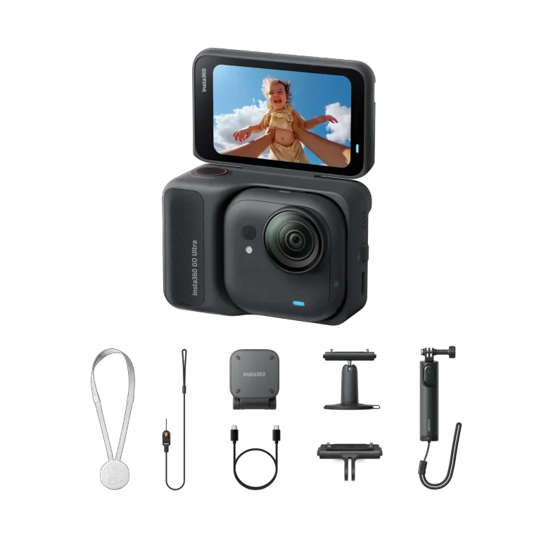 מצלמת אקסטרים Insta360 Go Ultra Creator Kit