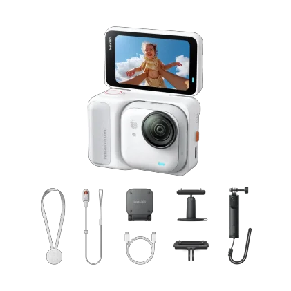 מצלמת אקסטרים Insta360 Go Ultra Creator Kit