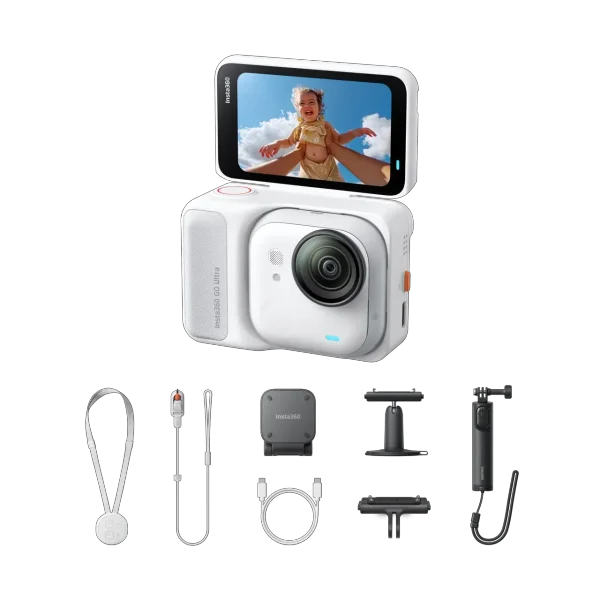 מצלמת אקסטרים Insta360 Go Ultra Creator Kit