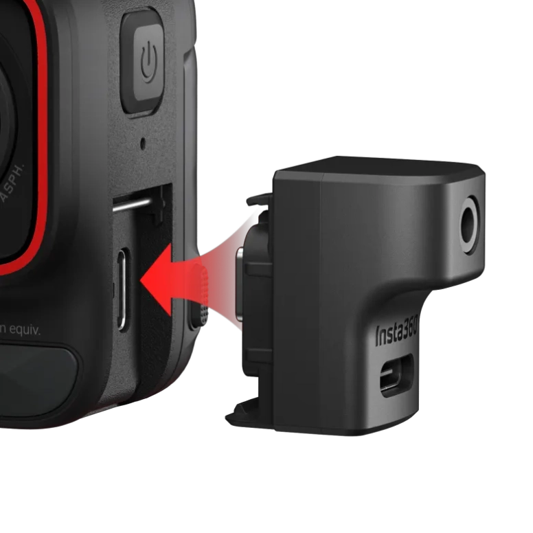 מתאם מיקרופון Insta360 Ace Mic Adapter