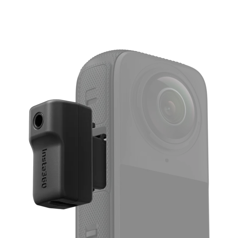 מתאם מיקרופון Insta360 X4 Mic Adapter