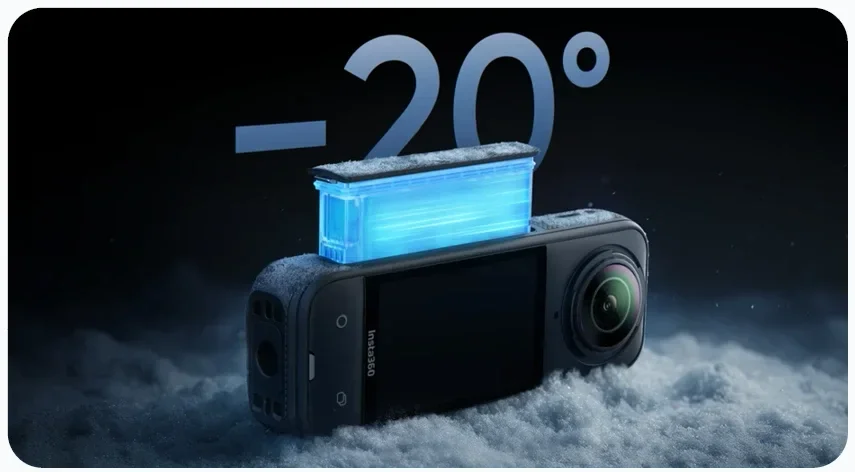 סוללה למצלמת Insta360 X5
