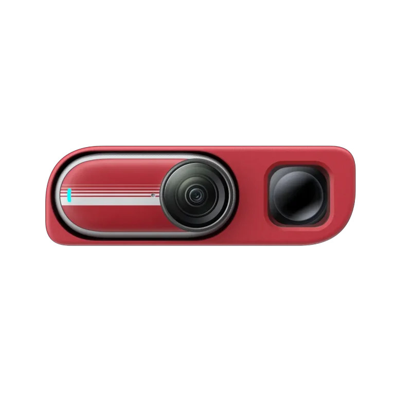 קיט מצלמת אקסטרים Insta360 GO 3S Retro Bundle אדום