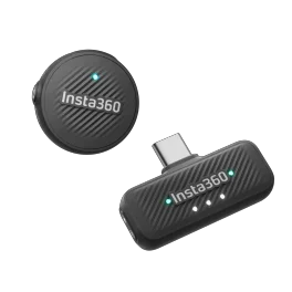 משדר אלחוטי למצלמת אקסטרים Insta360 Mic Air