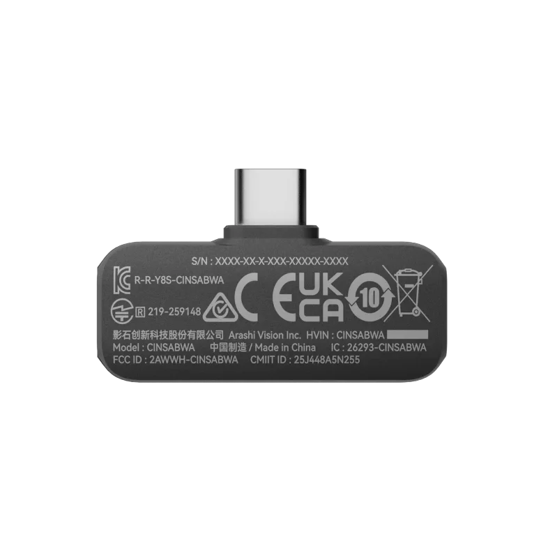 קיט משדר ומקלט אלחוטי Insta360 Mic Air