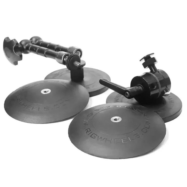 קיט תושבות מגנטיות לחיבור מצלמה לרכב RigWheels Mag-Tight Curve