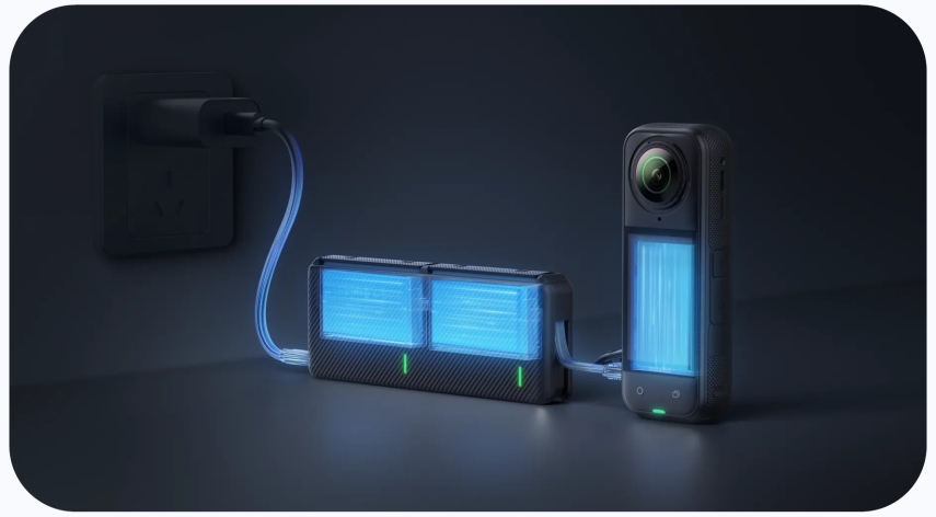 קייס טעינה מהירה Insta360 X5 Utility Fast Charge Case