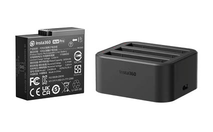 מטענים וסוללות למצלמות אינסטה360