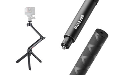 מוטות סלפי וחצובות למצלמות אקסטרים אינסטה360