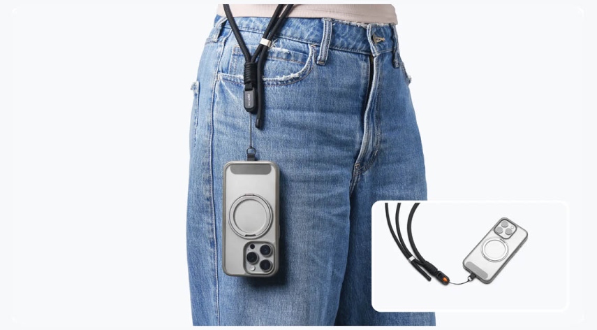 רצועת נשיאה למצלמה וטלפון Insta360 Luna Crossbody Strap