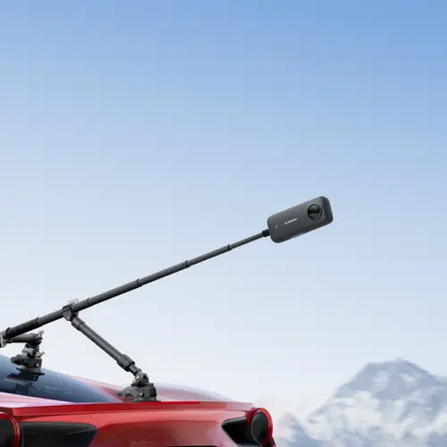 תושבת וואקום כפולה לרכב Dual Suction Cup Car Mount