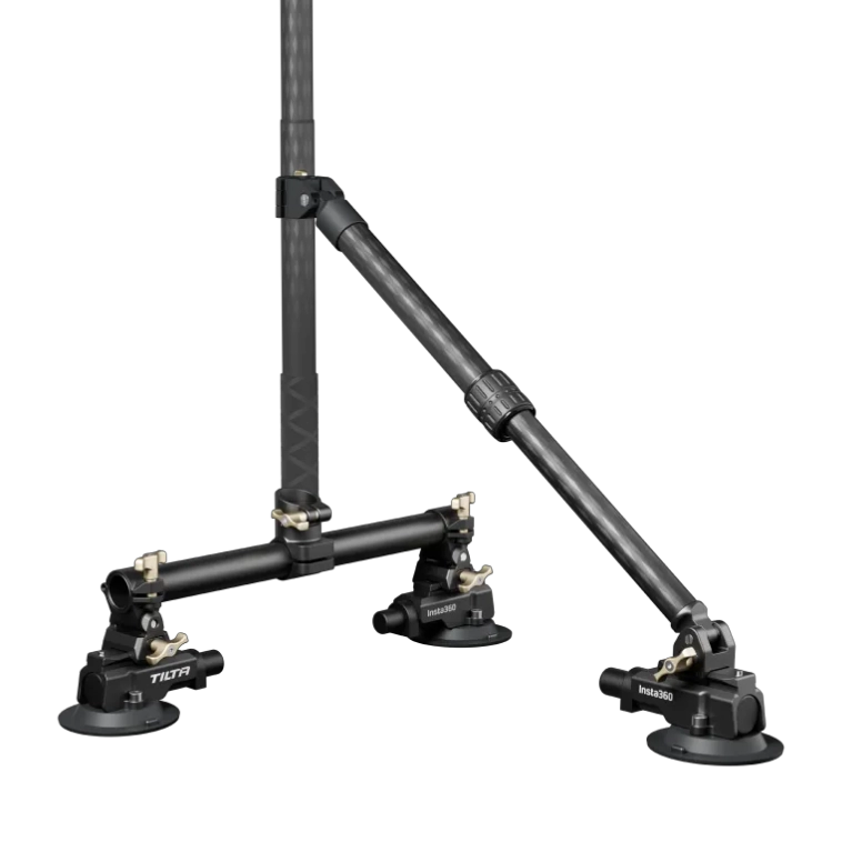 תושבת וואקום משולשת לרכב Triple Suction Cup Car Mount