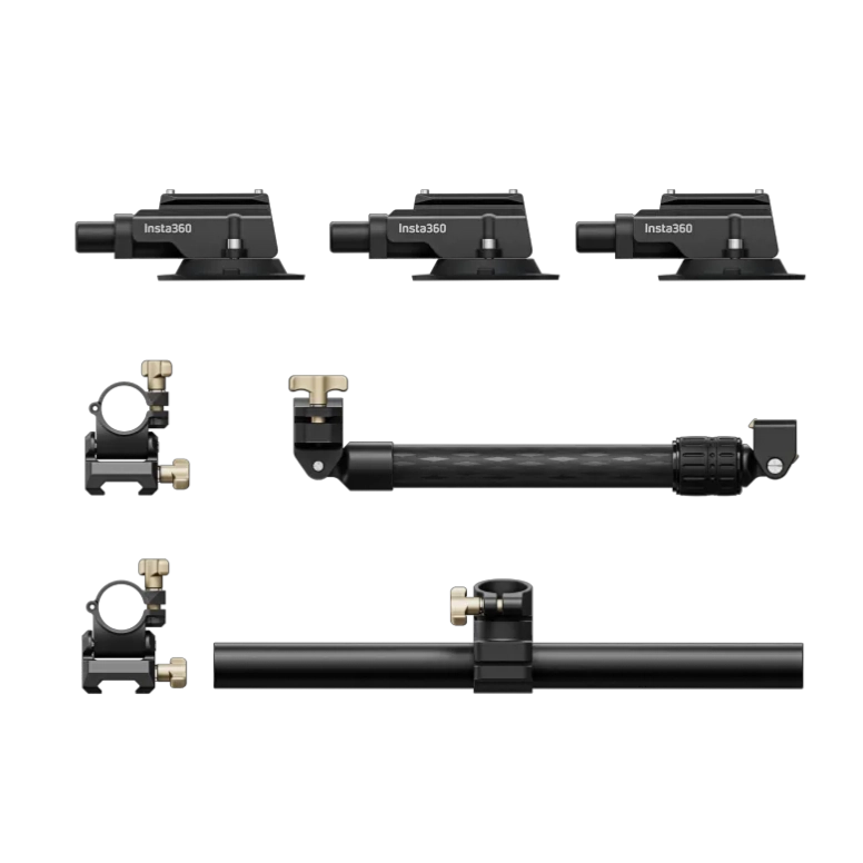 תושבת וואקום משולשת לרכב Triple Suction Cup Car Mount