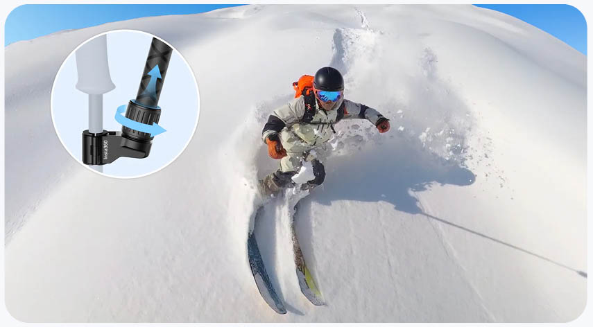 תושבת למוט סקי Ski Pole Mount