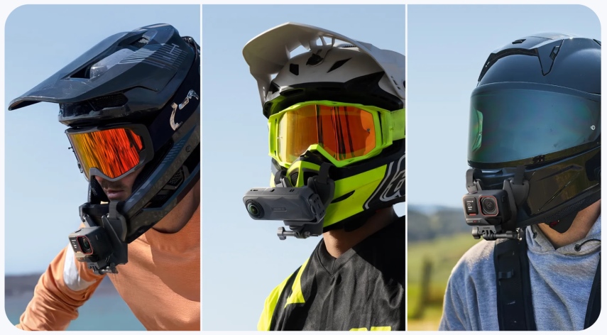תושבת סנטר לקסדה Helmet Chin Mount 2.0