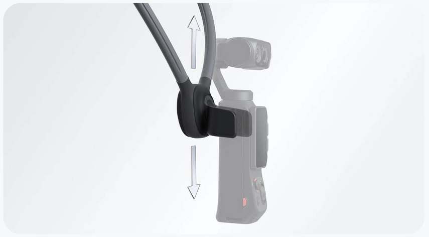 תושבת צוואר למצלמה Insta360 Luna Ultra Neck Mount
