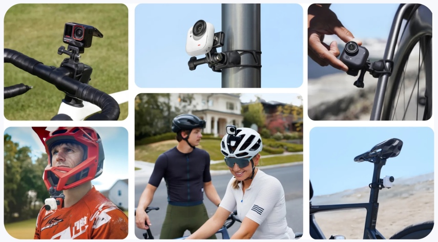 תושבת רצועה למצלמה Insta360 GO Ultra Flexi Strap