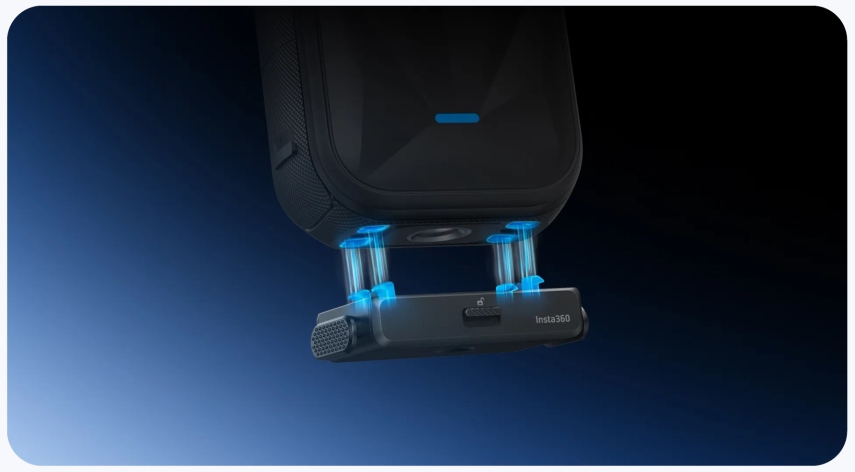 תושבת שחרור מהיר Insta360 X5 X4 Air Quick Release Mount