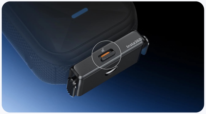 תושבת שחרור מהיר Insta360 X5 X4 Air Quick Release Mount